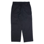 DICKIES Workwear Mens Trousers Black Regular Straight W38 L32