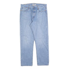 LEVI'S Womens Jeans Blue Regular Straight Denim Medium W32 L30 Classic Cotton