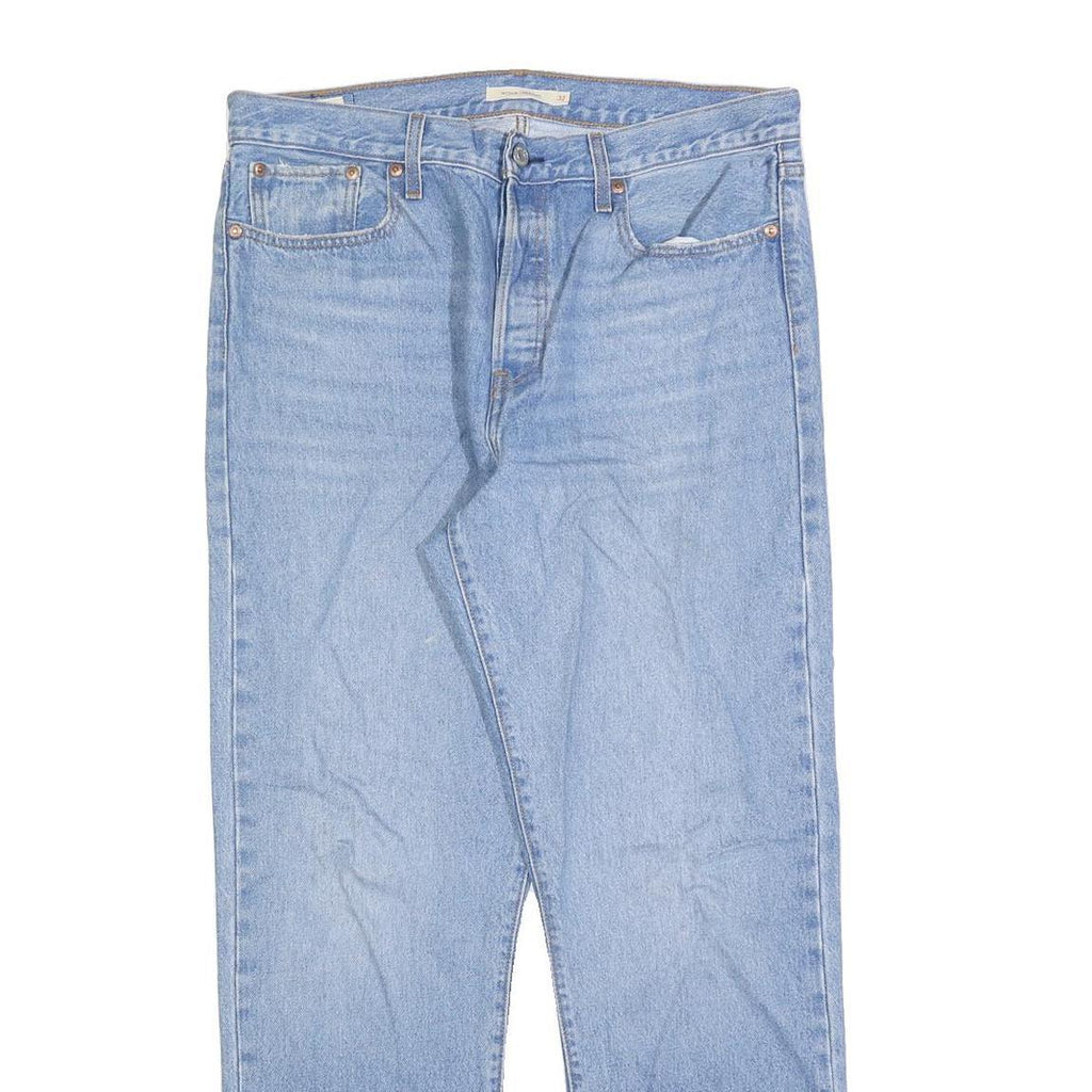 LEVI'S Womens Jeans Blue Regular Straight Denim Medium W32 L30 Classic Cotton