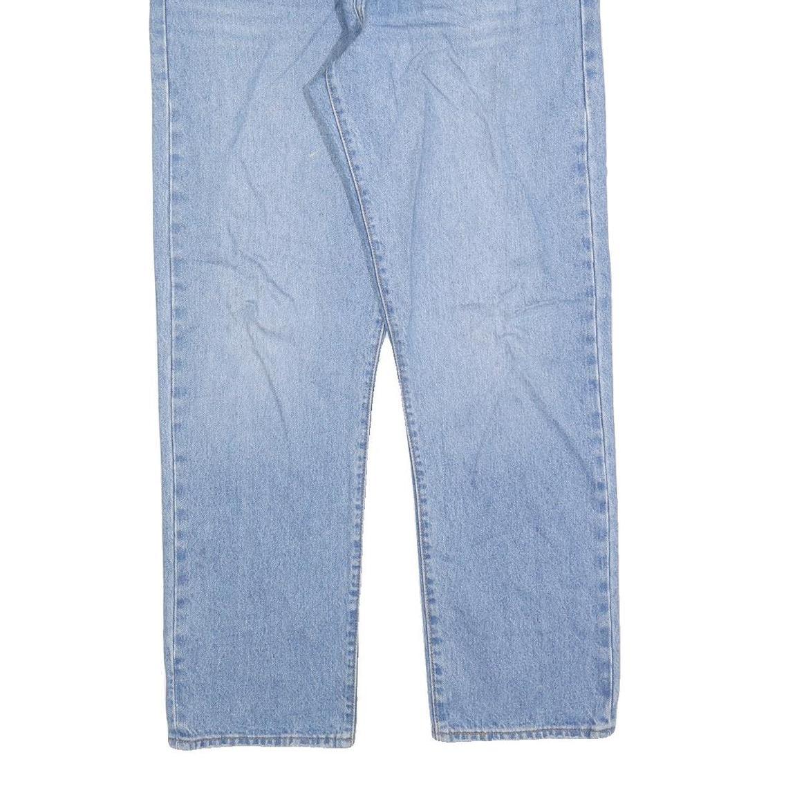 LEVI'S Womens Jeans Blue Regular Straight Denim Medium W32 L30 Classic Cotton