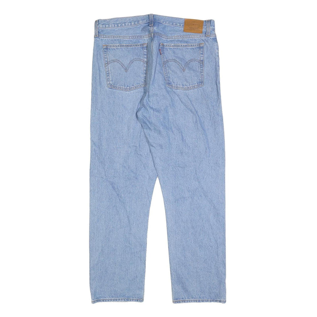 LEVI'S Womens Jeans Blue Regular Straight Denim Medium W32 L30 Classic Cotton