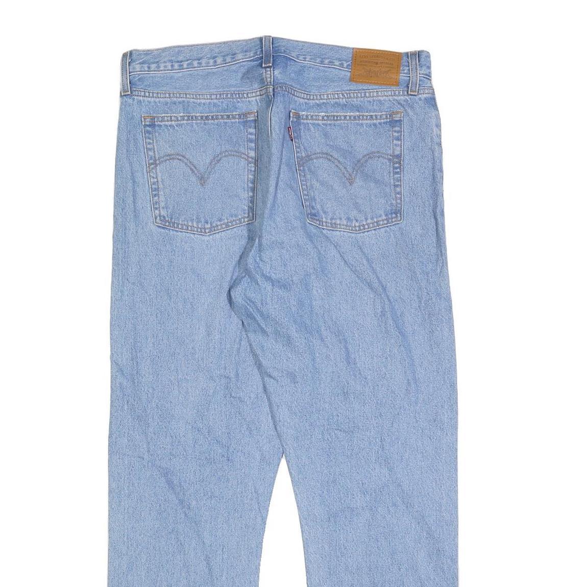 LEVI'S Womens Jeans Blue Regular Straight Denim Medium W32 L30 Classic Cotton