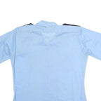 ARROW WEEKENDERS Mens Blue & Navy Casual Shirt M Button Short Sleeve Cotton