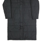 NEW BALANCE Mens Black Tracksuit Jacket L Polyester Plain Long Zip Warm