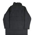 NEW BALANCE Mens Black Tracksuit Jacket L Polyester Plain Long Zip Warm