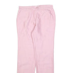 ICEBERG Womens Cotton Pink Slim Trousers W28 L31 Elegant Light Fit