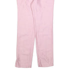 ICEBERG Womens Cotton Pink Slim Trousers W28 L31 Elegant Light Fit