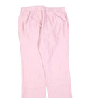 ICEBERG Womens Cotton Pink Slim Trousers W28 L31 Elegant Light Fit