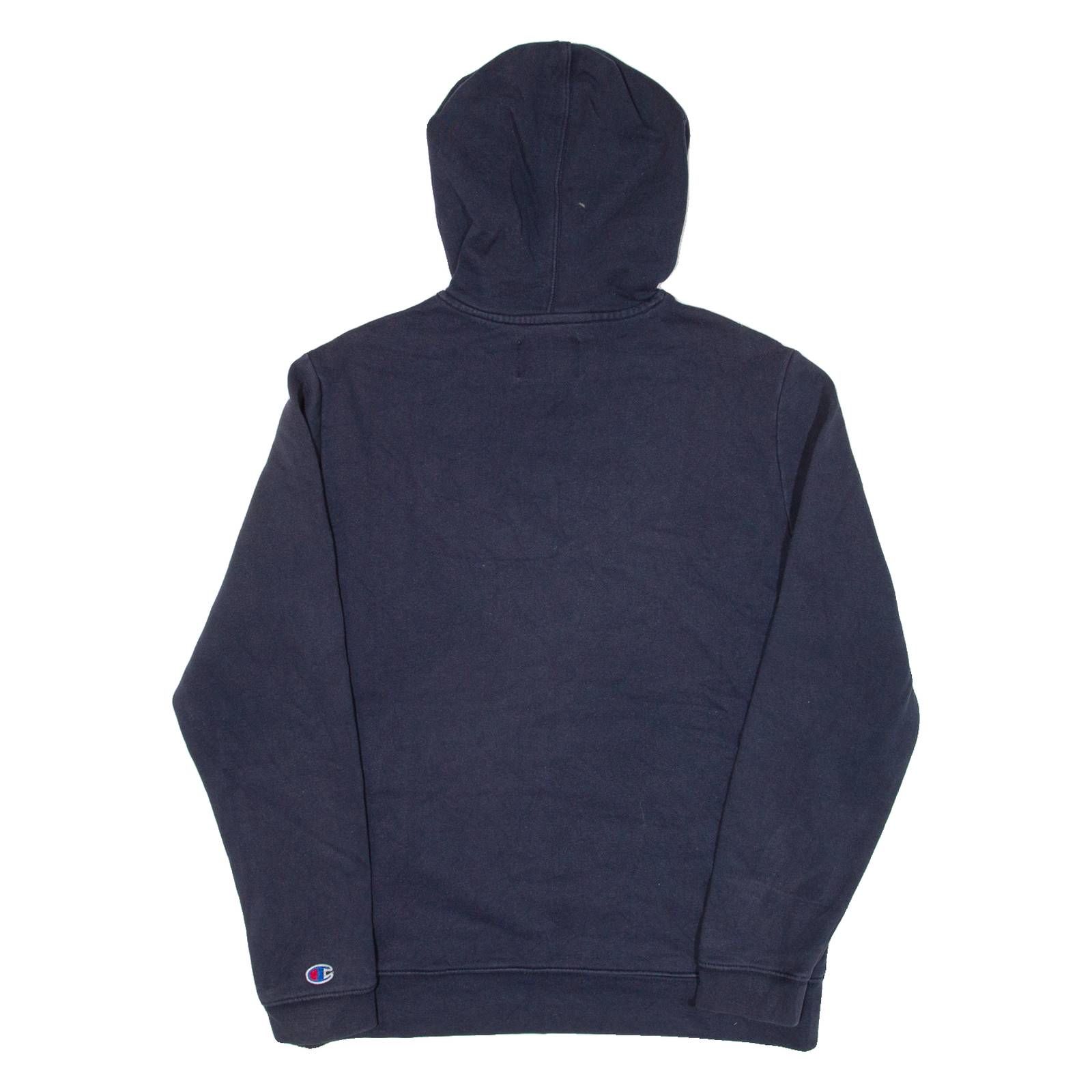CHAMPION Mens Blue Hoodie S