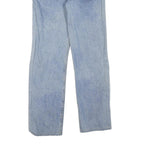 LEVI'S Womens Regular Fit Blue Denim Jeans W26 L28 Button Closure Classic Style
