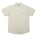 BIG STAR Mens Plain Shirt Beige M