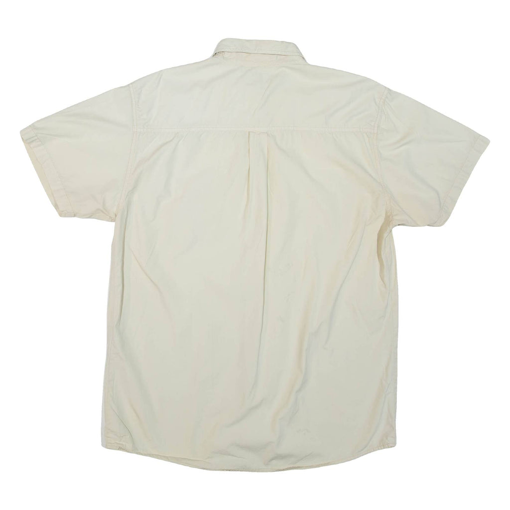BIG STAR Mens Plain Shirt Beige M