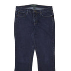 LAUREN RALPH LAUREN Womens Jeans Blue Regular Straight Denim Medium W33 L30