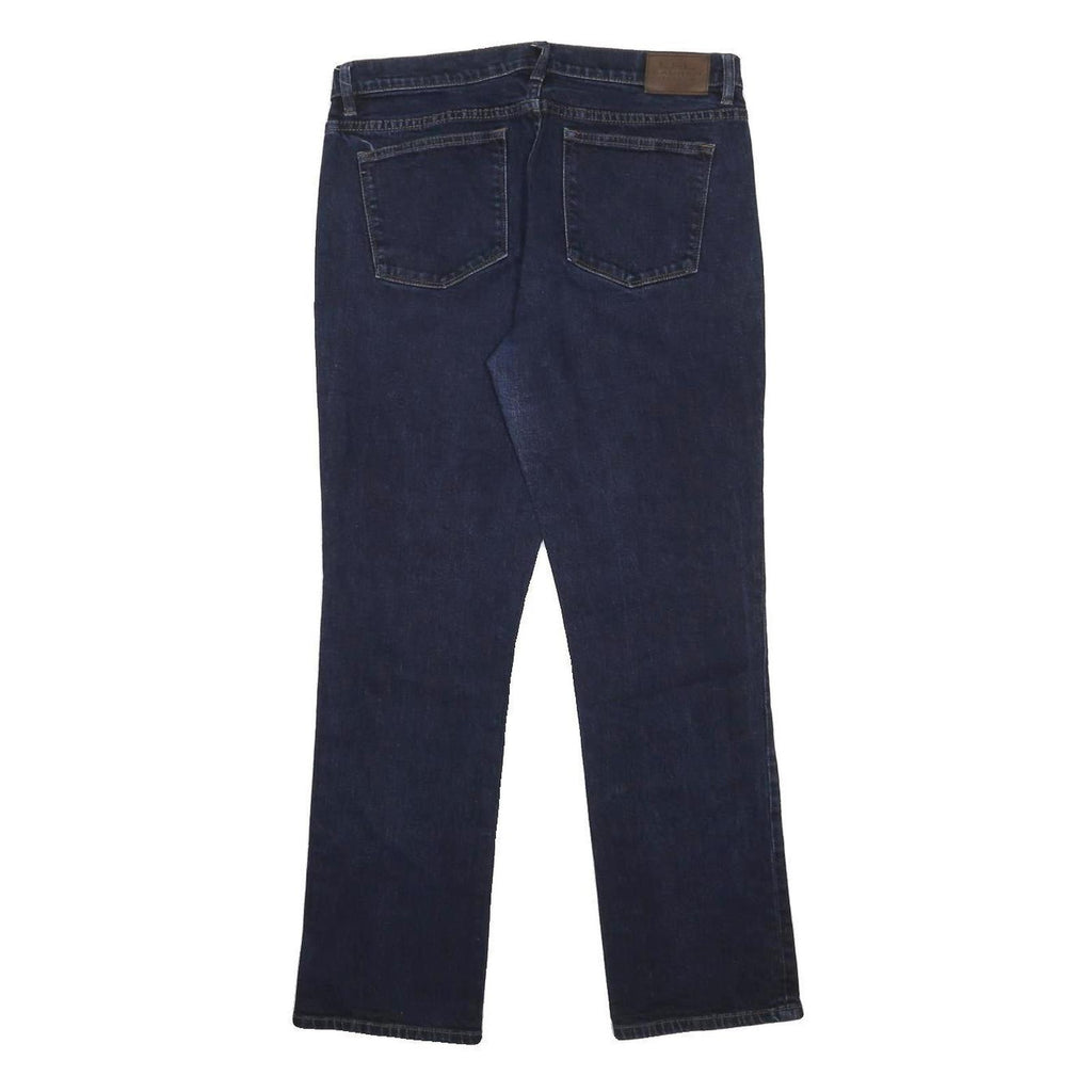LAUREN RALPH LAUREN Womens Jeans Blue Regular Straight Denim Medium W33 L30