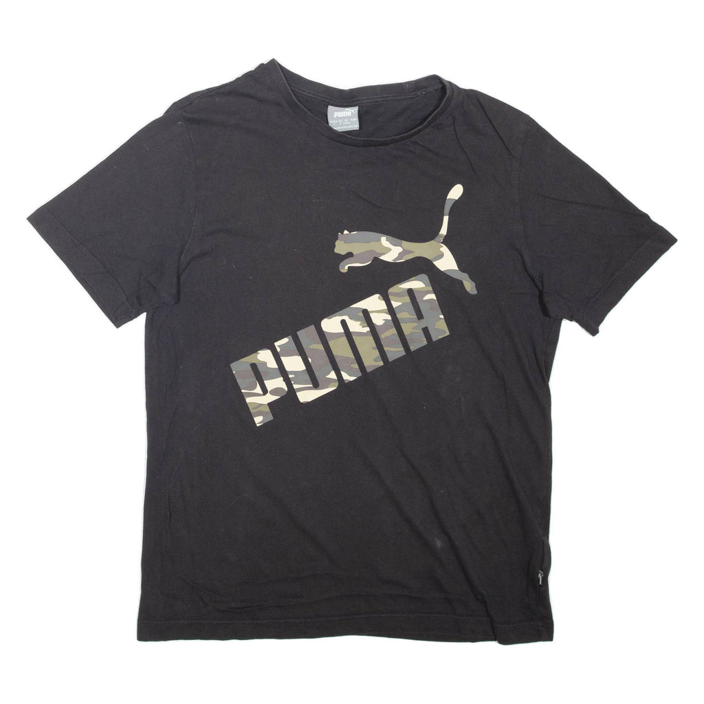 PUMA Mens T-Shirt Black S