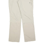 ICEPEAK Womens Beige Polyester Regular Fit Straight Trousers W32 L32 Outdoor