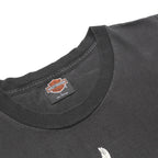 HARLEY DAVIDSON '92 Single Stitch Mens Black Graphic T-Shirt L Short Sleeve