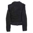 GUESS Womens Denim Jacket Blue M