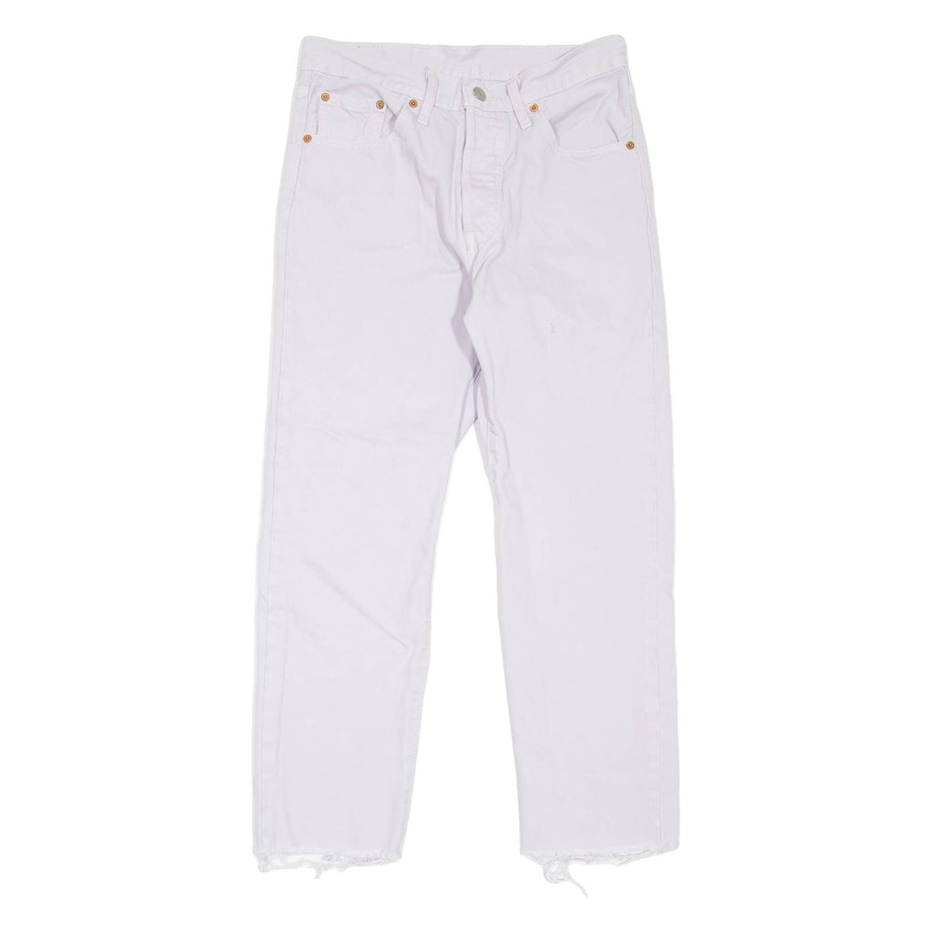 LEVI'S 501 Jeans Womens Purple Regular Straight W28 L26