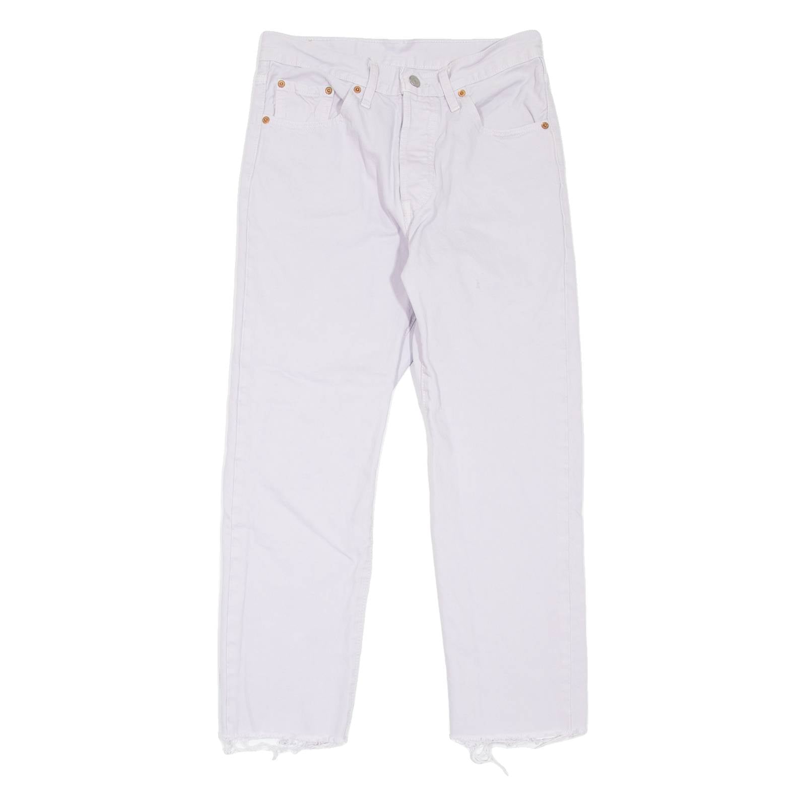 LEVI'S 501 Jeans Womens Purple Regular Straight W28 L26