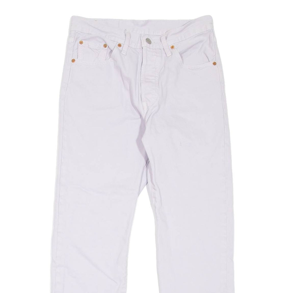 LEVI'S 501 Jeans Womens Purple Regular Straight W28 L26