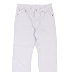 LEVI'S 501 Jeans Womens Purple Regular Straight W28 L26