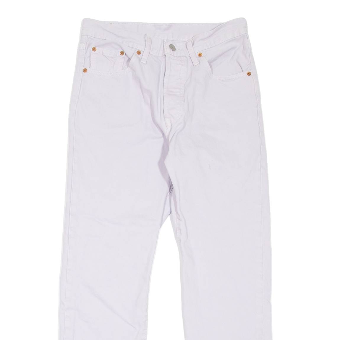LEVI'S 501 Jeans Womens Purple Regular Straight W28 L26