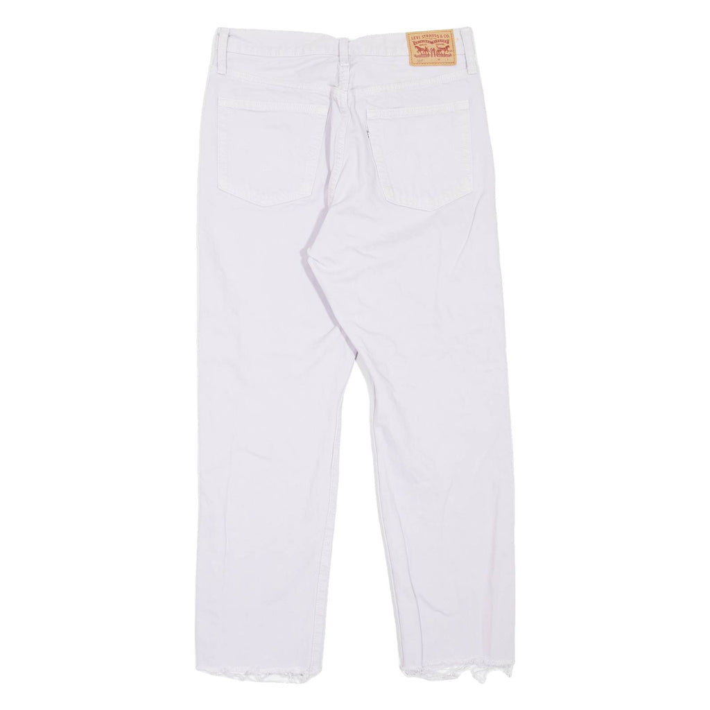 LEVI'S 501 Jeans Womens Purple Regular Straight W28 L26
