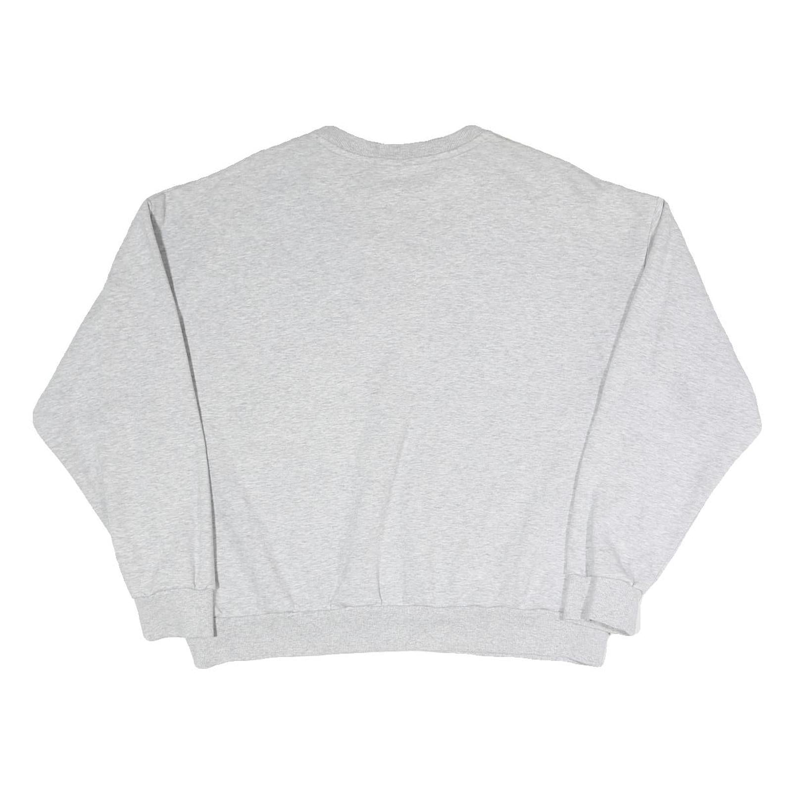 PUMA Womens Grey Sweatshirt Pullover XL Cotton Blend Crew Neck Casual Sportswear