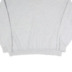 PUMA Womens Grey Sweatshirt Pullover XL Cotton Blend Crew Neck Casual Sportswear