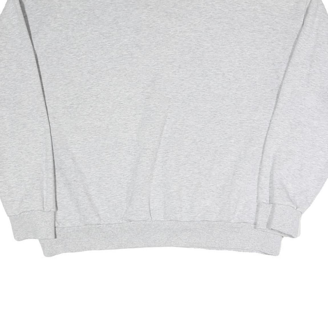 PUMA Womens Grey Sweatshirt Pullover XL Cotton Blend Crew Neck Casual Sportswear