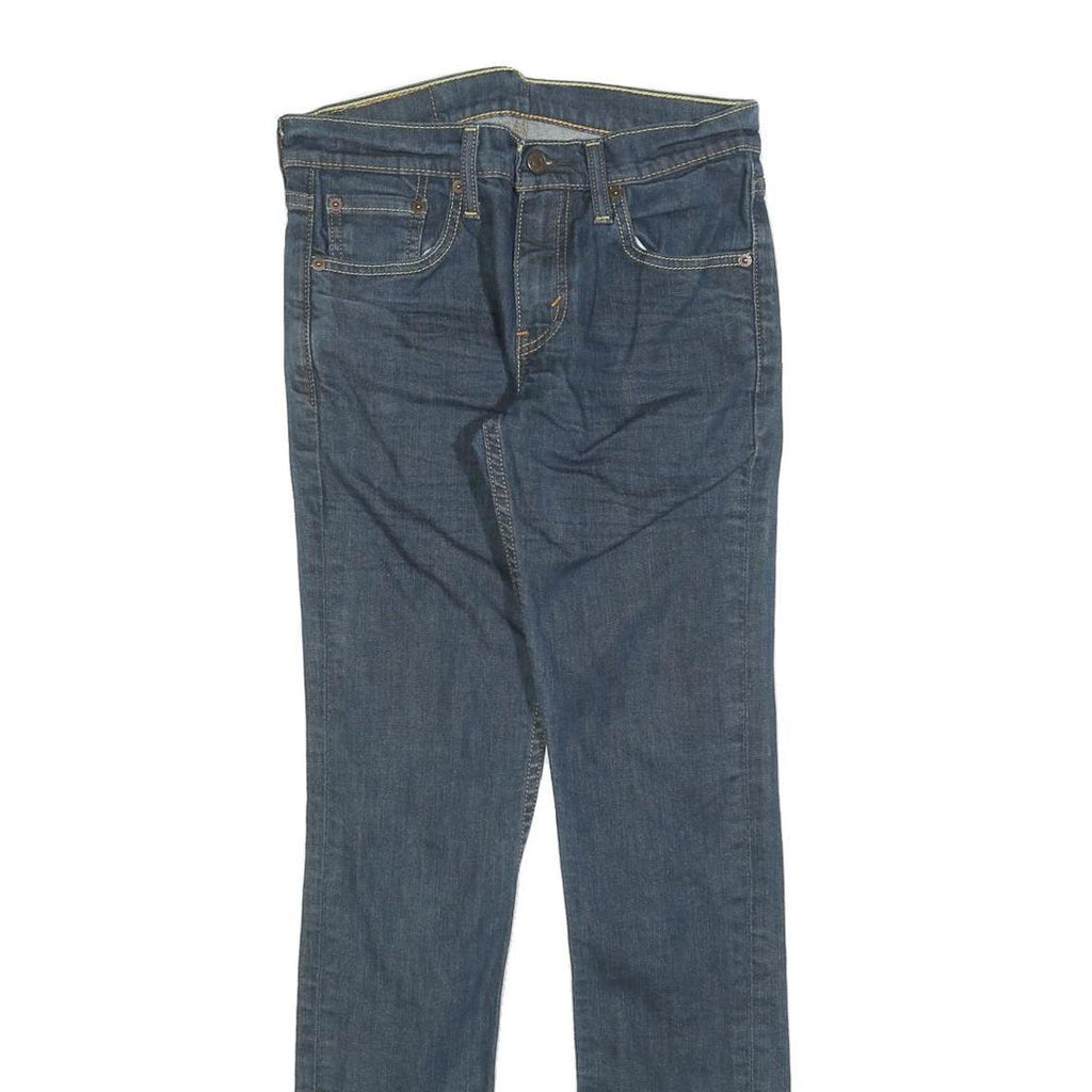 LEVI'S 511 Slim Mens Jeans Blue Slim Skinny Denim Medium W28 L32 Stylish Zip