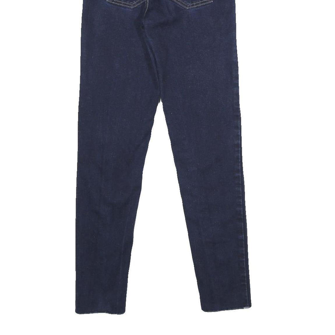 LEVI'S Mile High Super Skinny Womens Jeans Blue Slim Skinny Denim Raw W26 L27