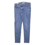 LEVI'S 711 BIG E Womens Slim Jeans Denim Medium Wash W28 L28 Stretch Cotton