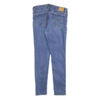 LEVI'S 711 BIG E Womens Slim Jeans Denim Medium Wash W28 L28 Stretch Cotton