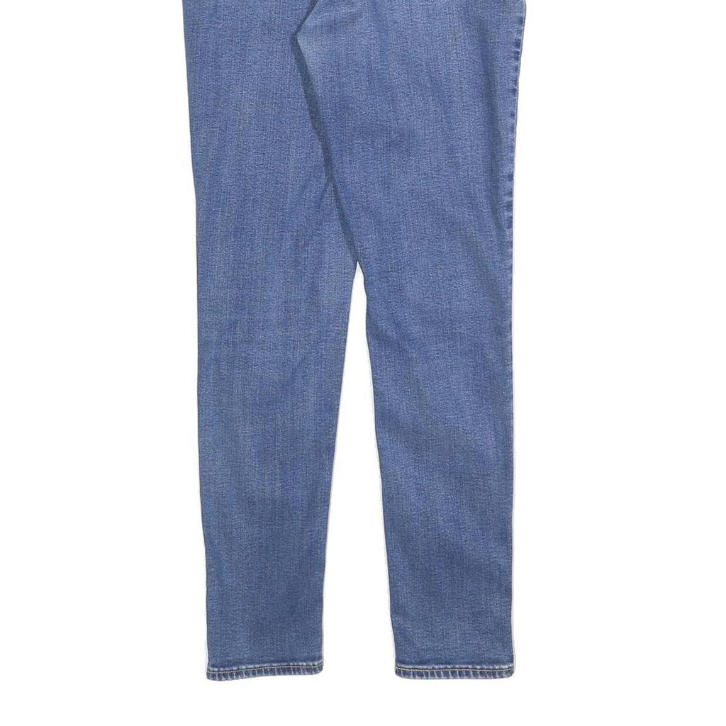 LEVI'S 711 BIG E Womens Slim Jeans Denim Medium Wash W28 L28 Stretch Cotton