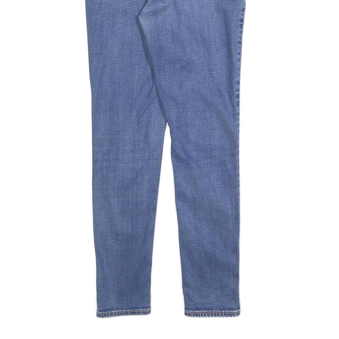 LEVI'S 711 BIG E Womens Slim Jeans Denim Medium Wash W28 L28 Stretch Cotton