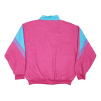 CUSTOM PROJECTIONS Womens Pink & Blue Colourblock Casual Jacket L Polyester