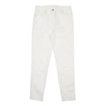 BELSTAFF Womens Jeans White Regular Skinny Denim W29 L29 Stretch Zip Fastening
