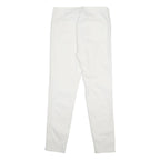 BELSTAFF Womens Jeans White Regular Skinny Denim W29 L29 Stretch Zip Fastening