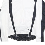 SPECIALIZED Mens Black & White Cycling Jersey L Long Sleeve 1/4 Zip Athletic