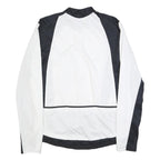 SPECIALIZED Mens Black & White Cycling Jersey L Long Sleeve 1/4 Zip Athletic