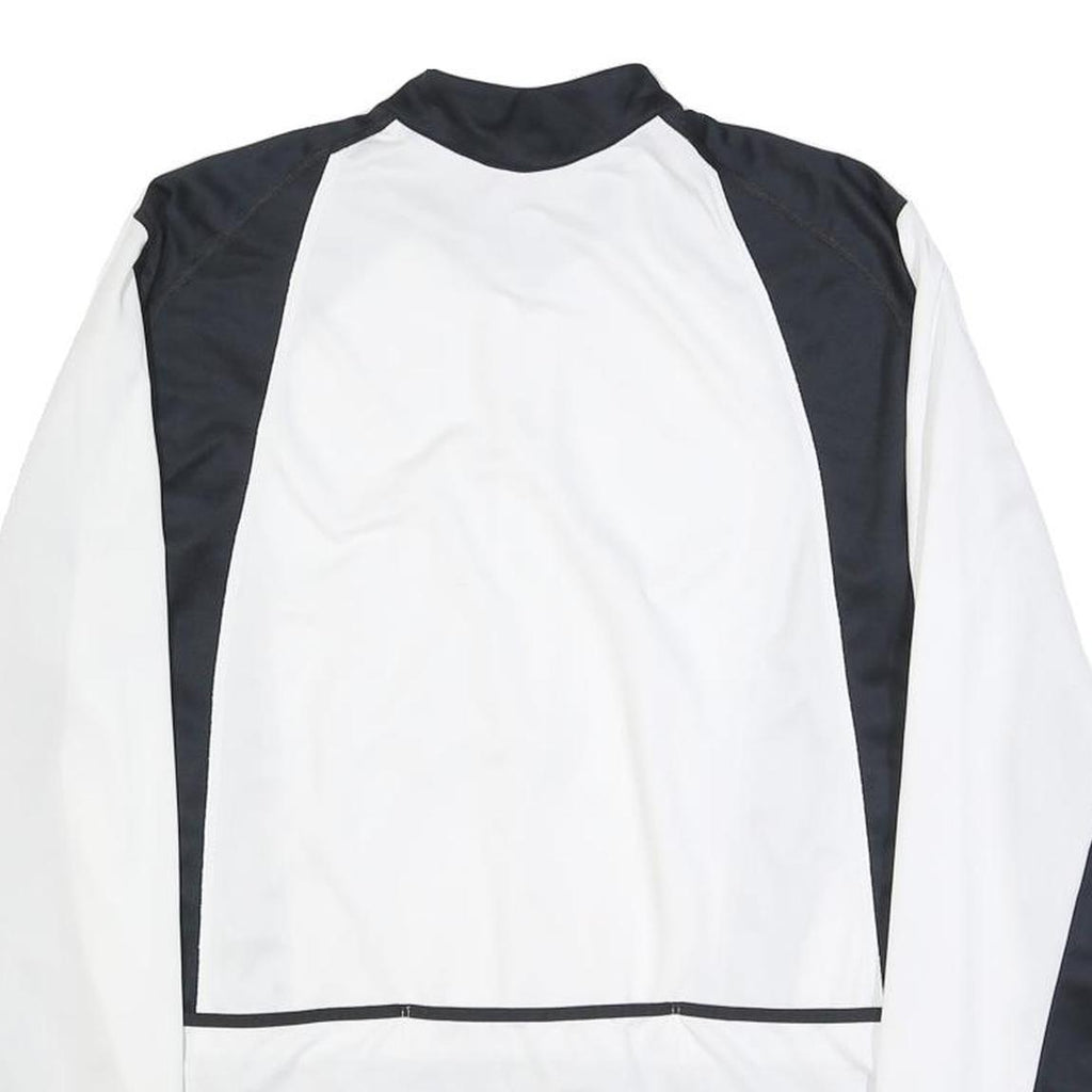 SPECIALIZED Mens Black & White Cycling Jersey L Long Sleeve 1/4 Zip Athletic