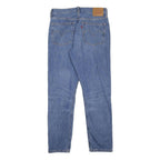 LEVI'S 501S Womens Jeans Blue Slim Skinny Denim Medium W27 L28 Distressed