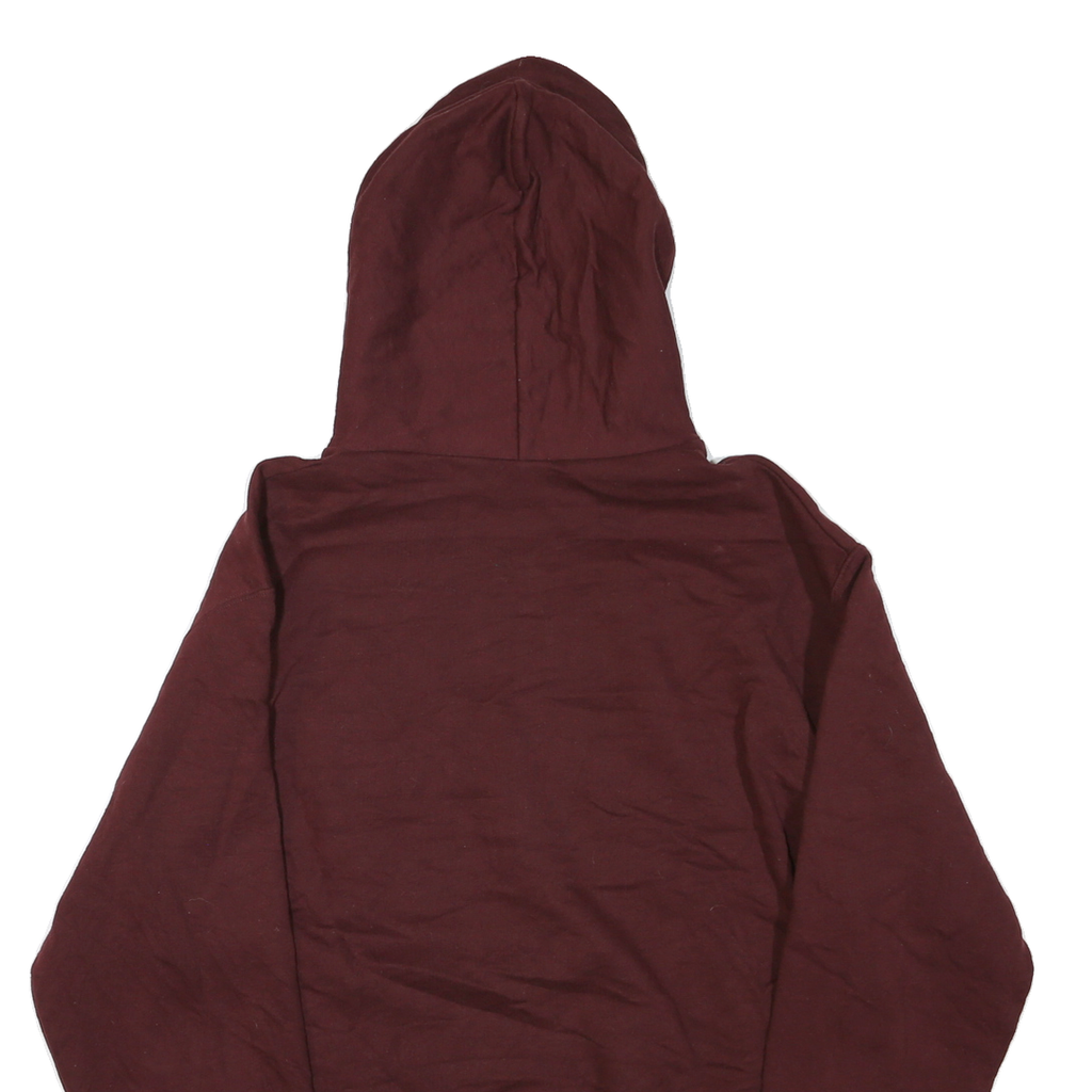 CHAMPION Mens Maroon Loyola University New Orleans Pullover Hoodie L Cotton