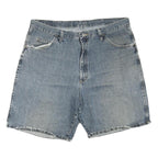 WRANGLER Mens Denim Blue Casual Shorts XL W38 Cotton Blend Classic Fit
