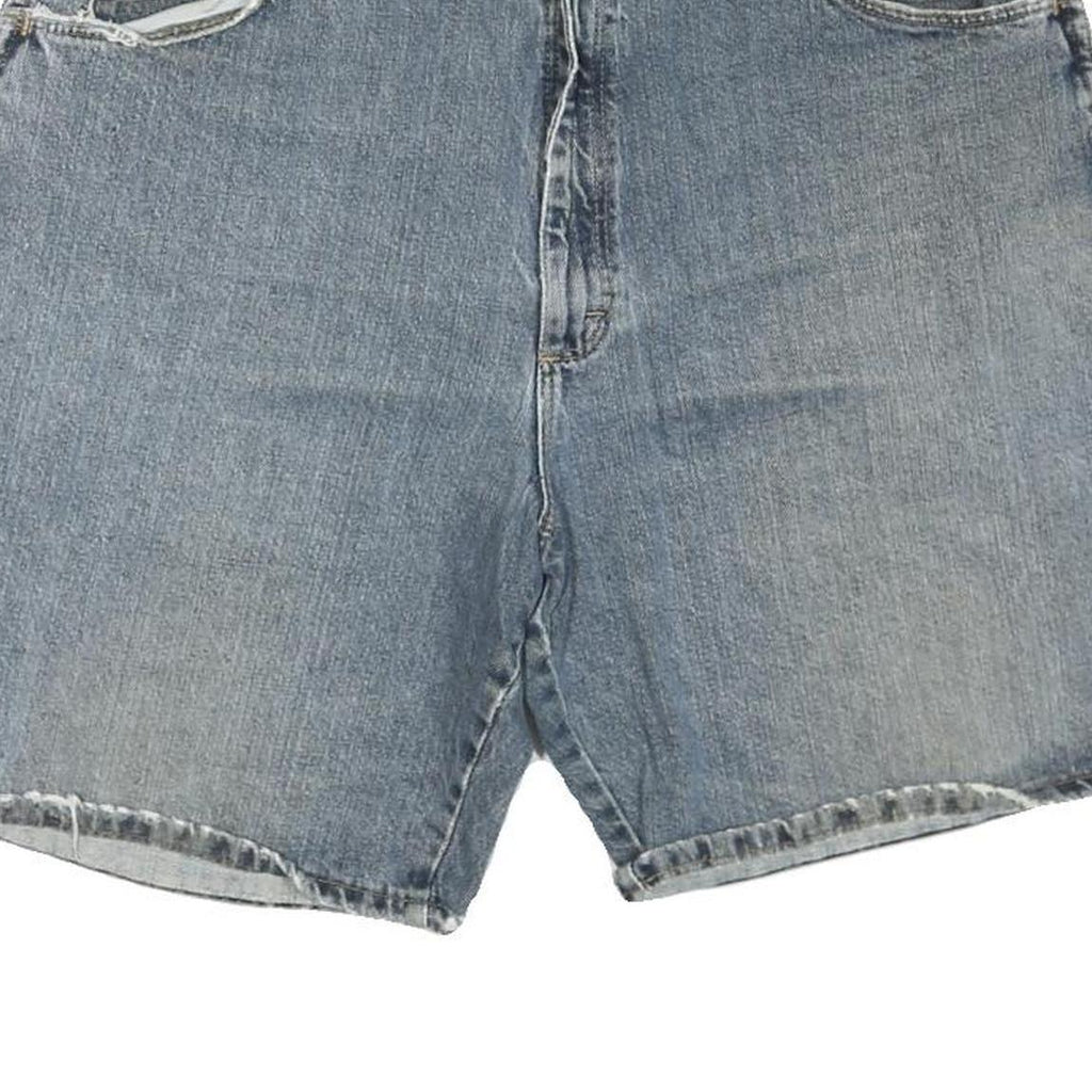 WRANGLER Mens Denim Blue Casual Shorts XL W38 Cotton Blend Classic Fit