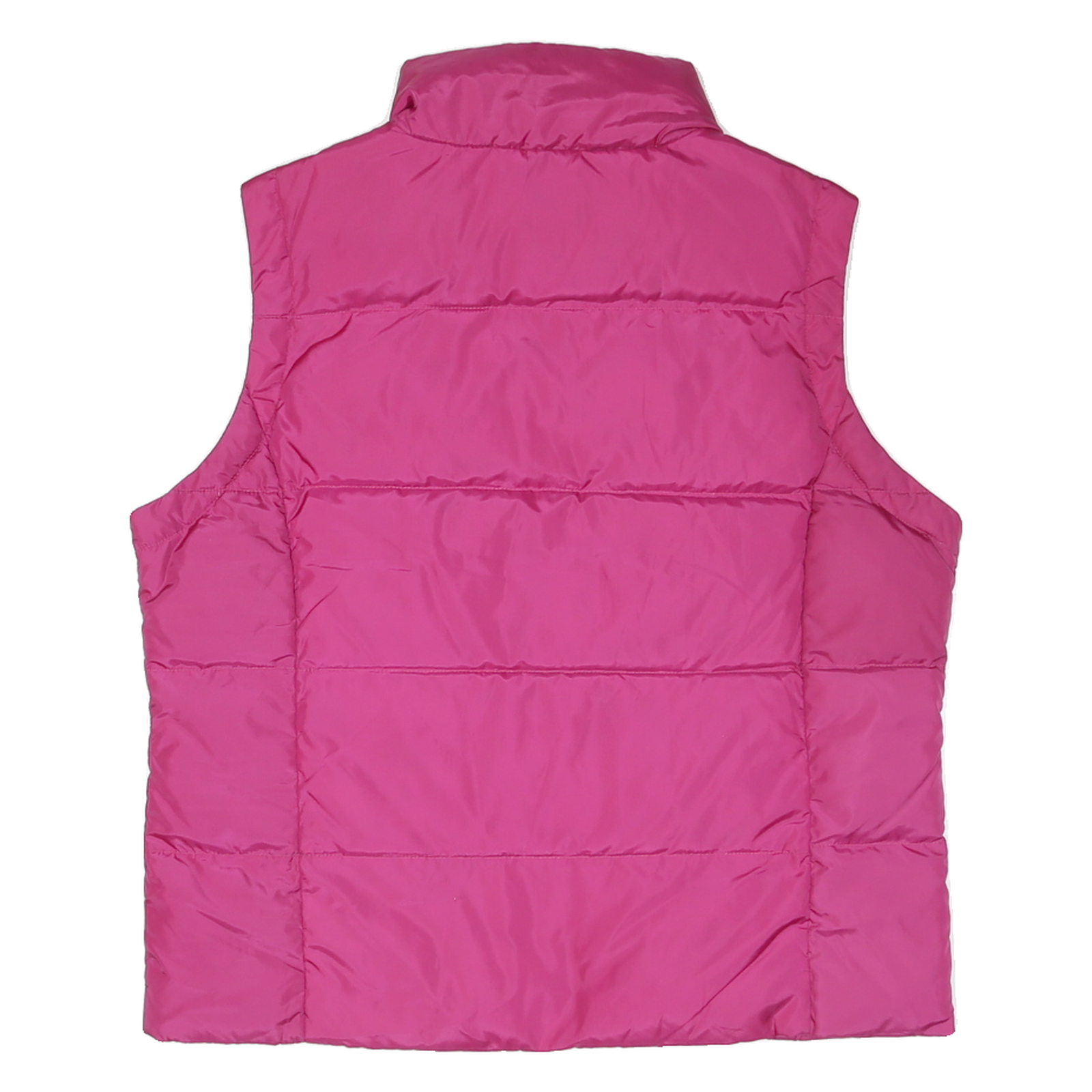 JACOB CONNEXION Womens Pink Quilted Sleeveless Jacket M Polyester Blend Zip