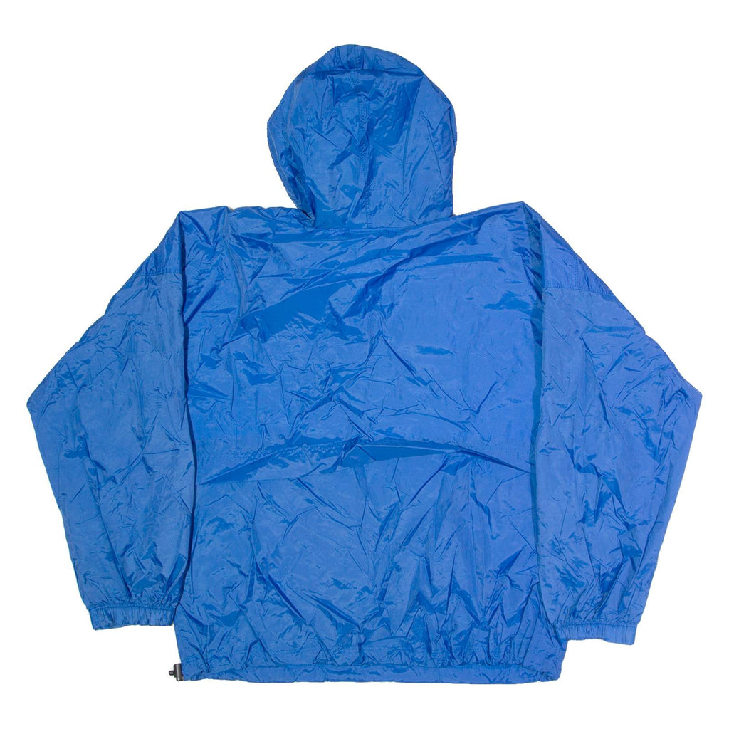 UMBRO Mens Anorak Jacket Blue Hooded M