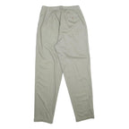 Womens Cotton Beige Regular Fit Straight Leg Trousers W28 L32 Classic Comfort
